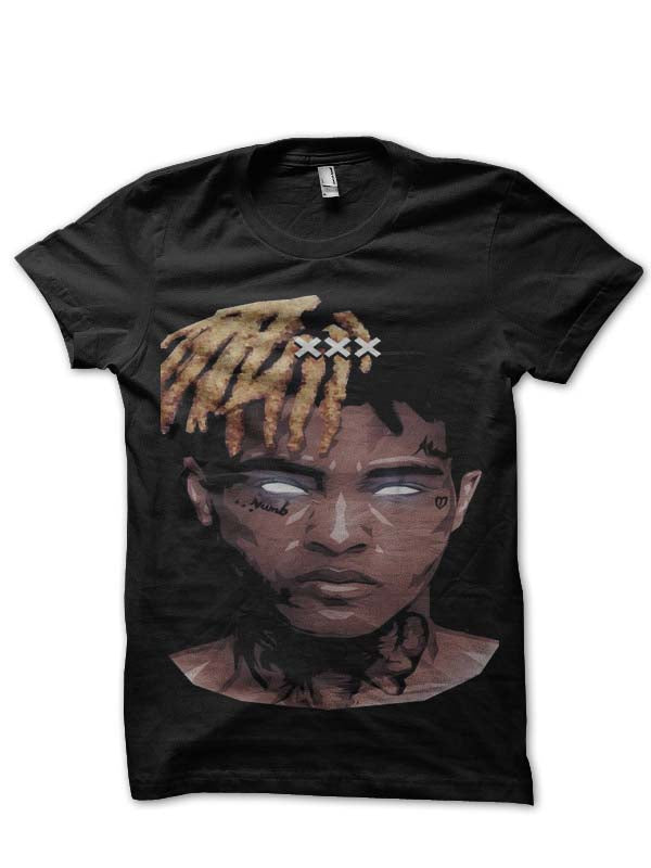 Xxxtentacion Black Half Sleeve T-Shirt Style009 Hoodie, Sweatshirt | CoreVibeTees.com