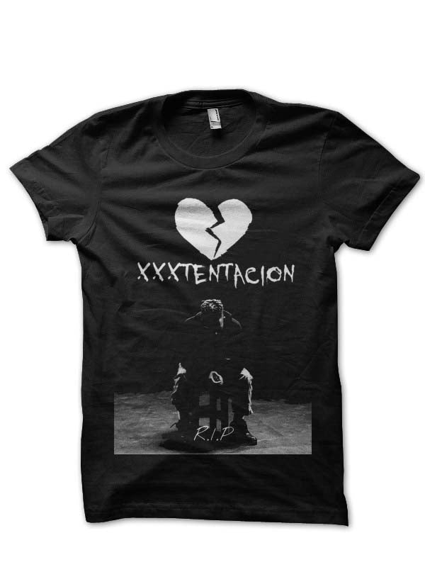 Xxxtentacion Black Half Sleeve T-Shirt Style004 Hoodie, Sweatshirt | CoreVibeTees.com