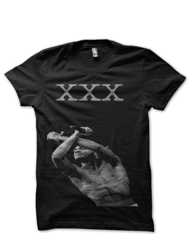 Xxxtentacion Black Half Sleeve T-Shirt Style003 Hoodie, Sweatshirt | CoreVibeTees.com