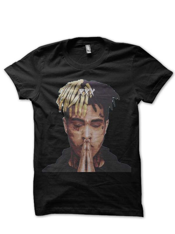 Xxxtentacion Black Half Sleeve T-Shirt Style010 Hoodie, Sweatshirt | CoreVibeTees.com