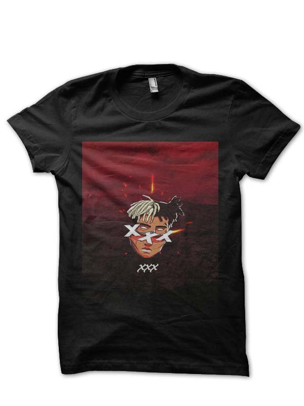 Xxxtentacion Black Half Sleeve T-Shirt Style006 Hoodie, Sweatshirt | CoreVibeTees.com