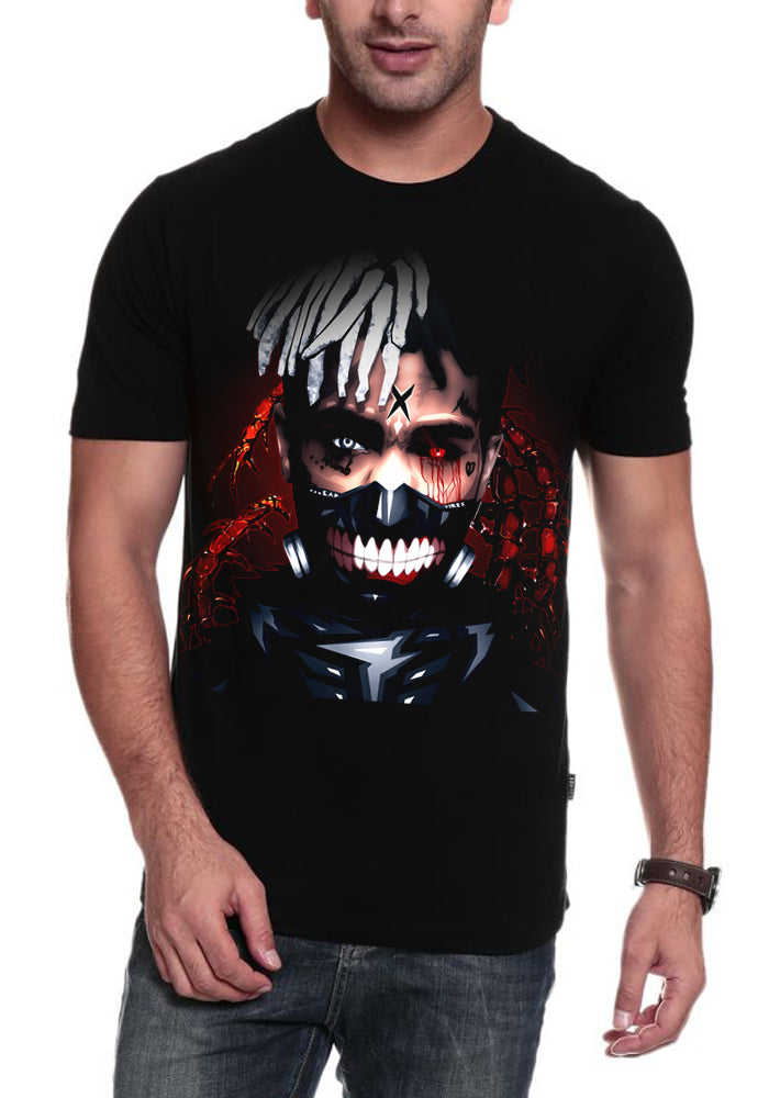 Xxxtentacion Half Sleeve Black T-Shirt Style003 Hoodie, Sweatshirt | CoreVibeTees.com