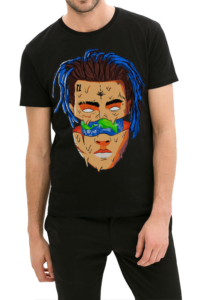 Xxxtentacion Half Sleeve T-Shirt Style008 Hoodie, Sweatshirt | CoreVibeTees.com