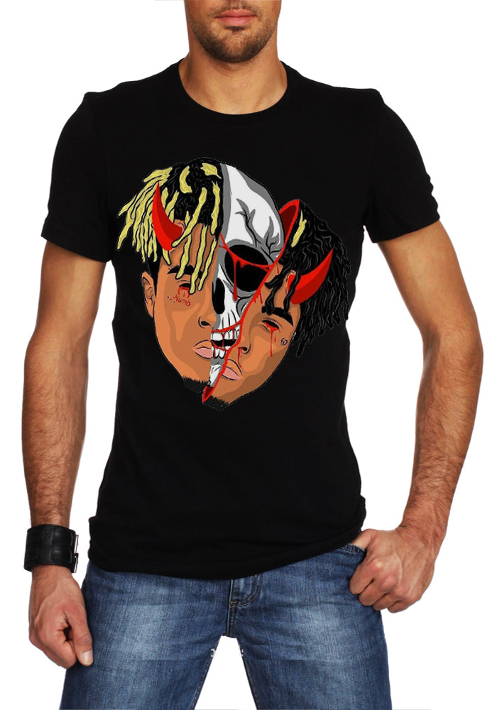 Xxxtentacion Half Sleeve Black T-Shirt Style008 Hoodie, Sweatshirt | CoreVibeTees.com