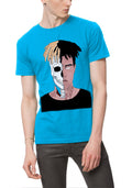 Xxxtentacion Half Sleeve Light Blue T-Shirt Hoodie, Sweatshirt | CoreVibeTees.com