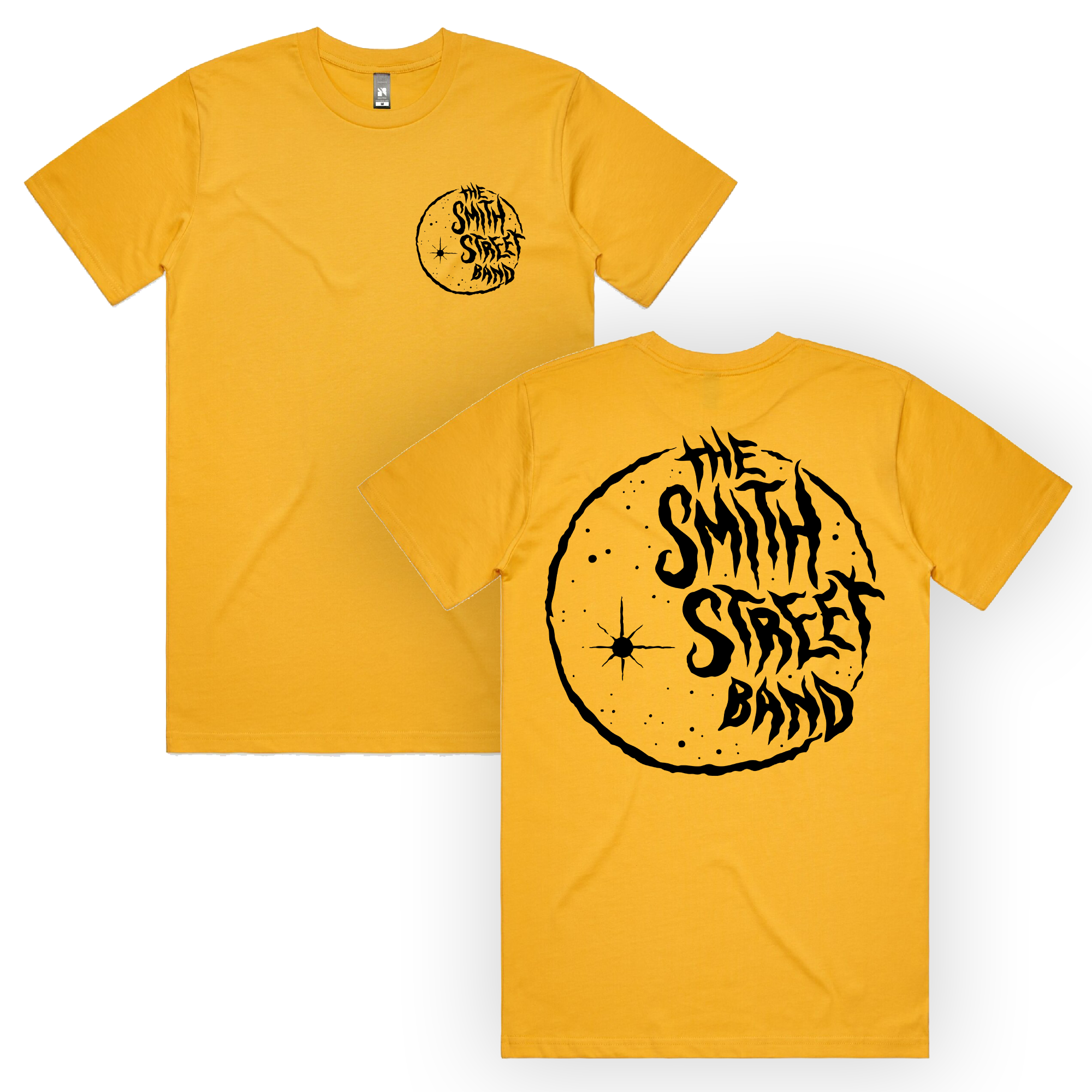 Yellow Moon Tee (Black Print) Hoodie, Sweatshirt | CoreVibeTees.com