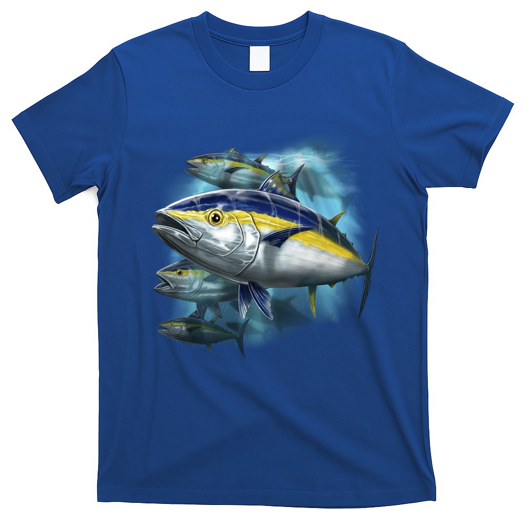 Yellowfin Tuna Swim T-Shirt Hoodie, Sweatshirt | CoreVibeTees.com
