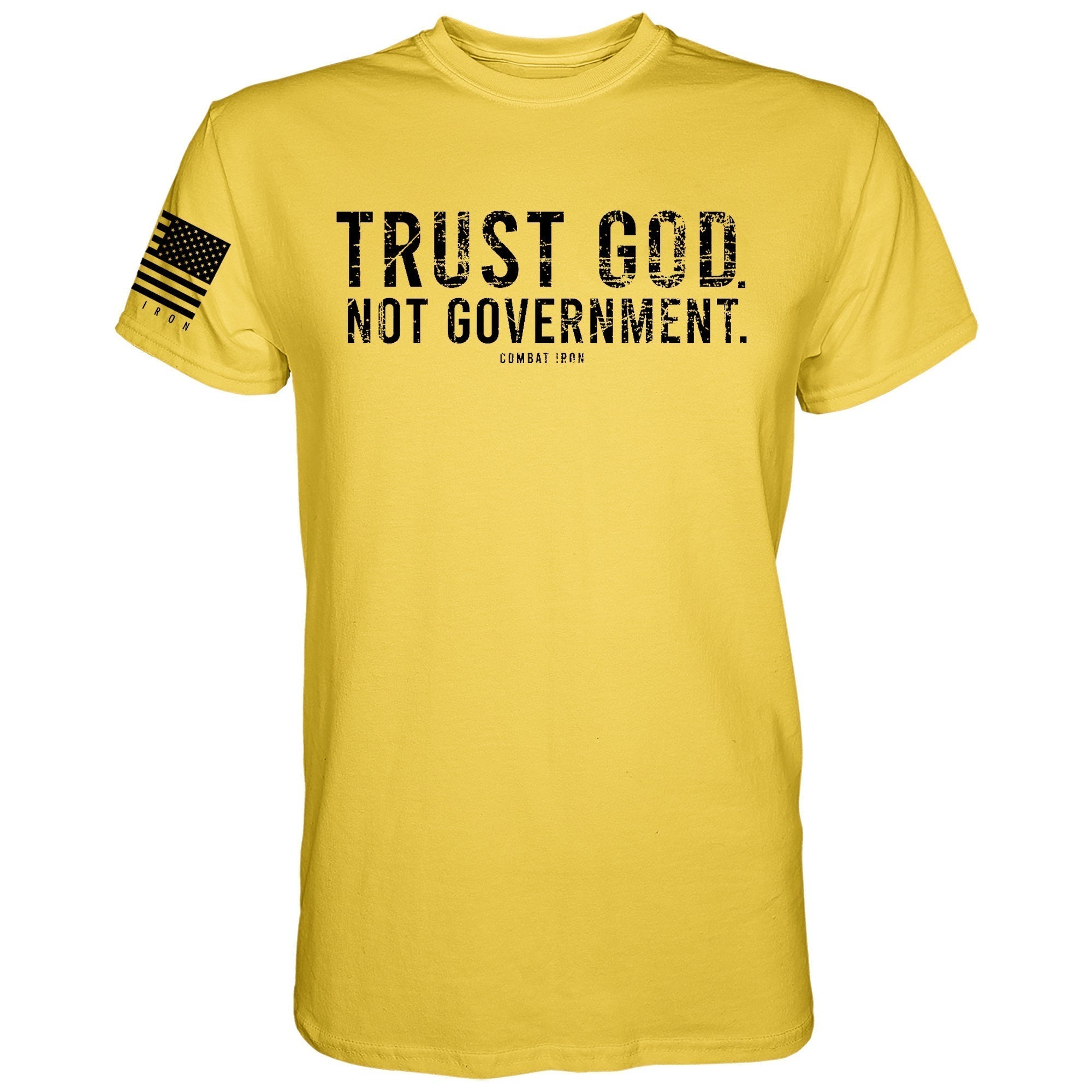Trust God. Not Government. Men's T-Shirt Hoodie, Sweatshirt | CoreVibeTees.com (Image 5)