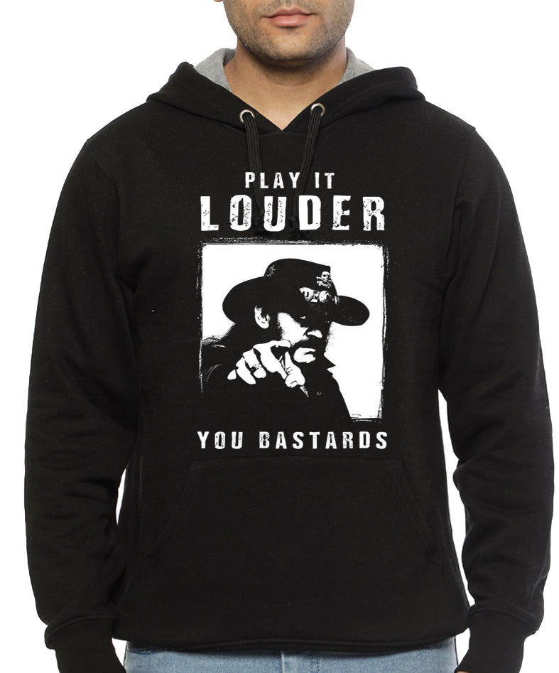 Play It Louder Black Hoodie T-Shirts, Sweatshirt | CoreVibeTees.com