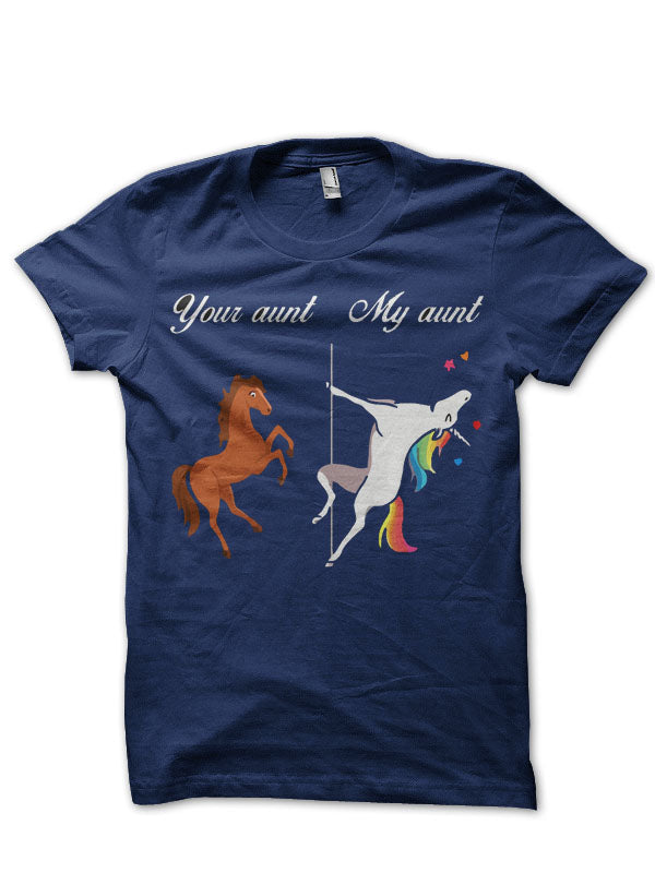 Your Aunt My Aunt Unicorn T-Shirt Hoodie, Sweatshirt | CoreVibeTees.com