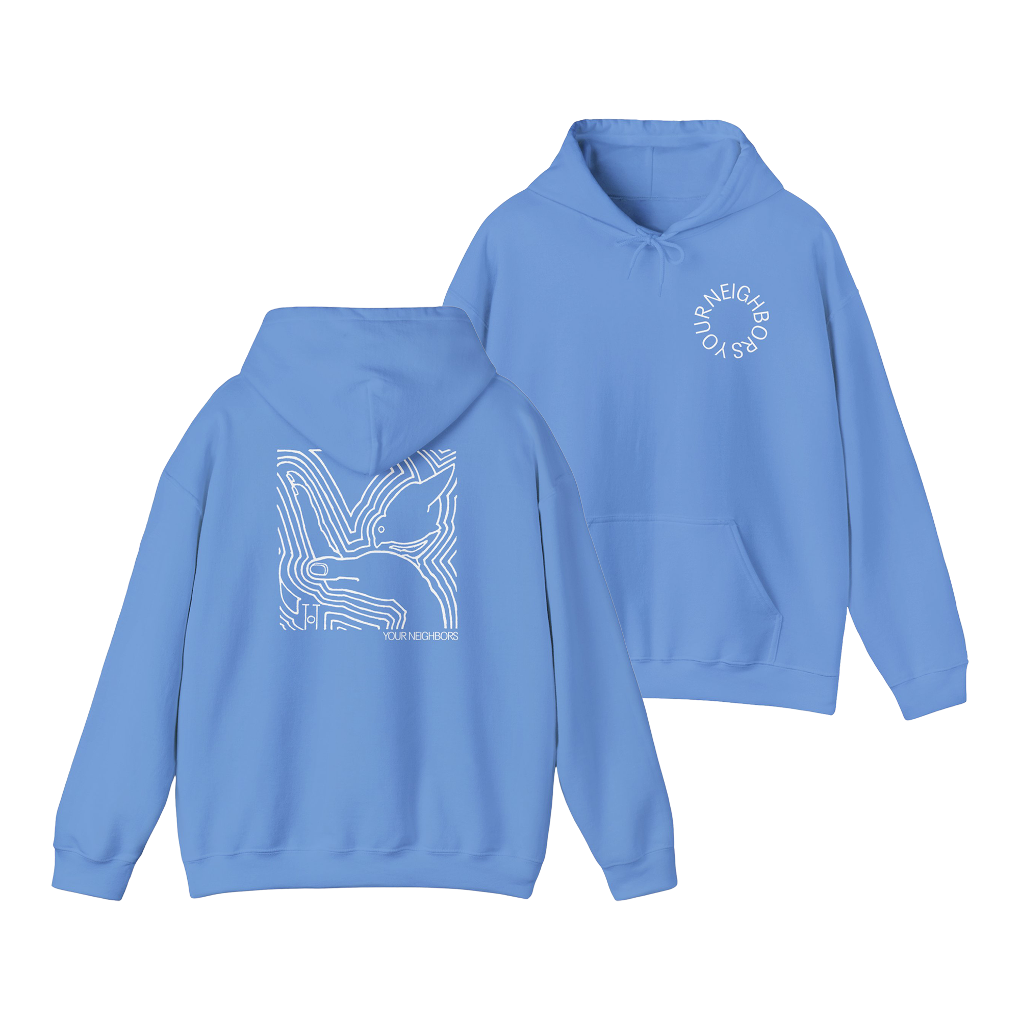 Your Neighbors - Bird Feeder Hoodie T-Shirts, Sweatshirt | CoreVibeTees.com (Image 1)