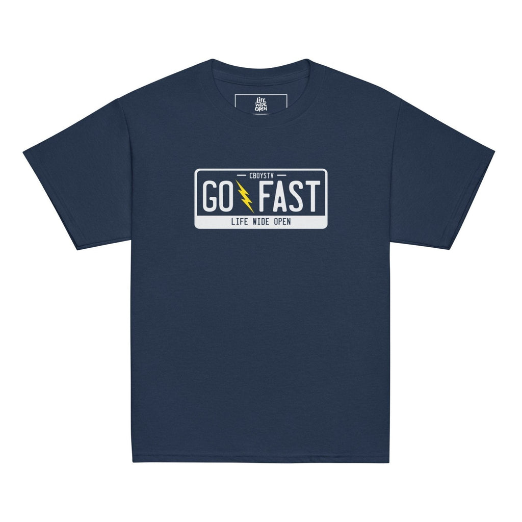 Youth Go Fast Tee Hoodie, Sweatshirt | CoreVibeTees.com (Image 3)