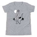 Bookosaurus Kid's Youth Tee Hoodie, Sweatshirt | CoreVibeTees.com (Image 1)