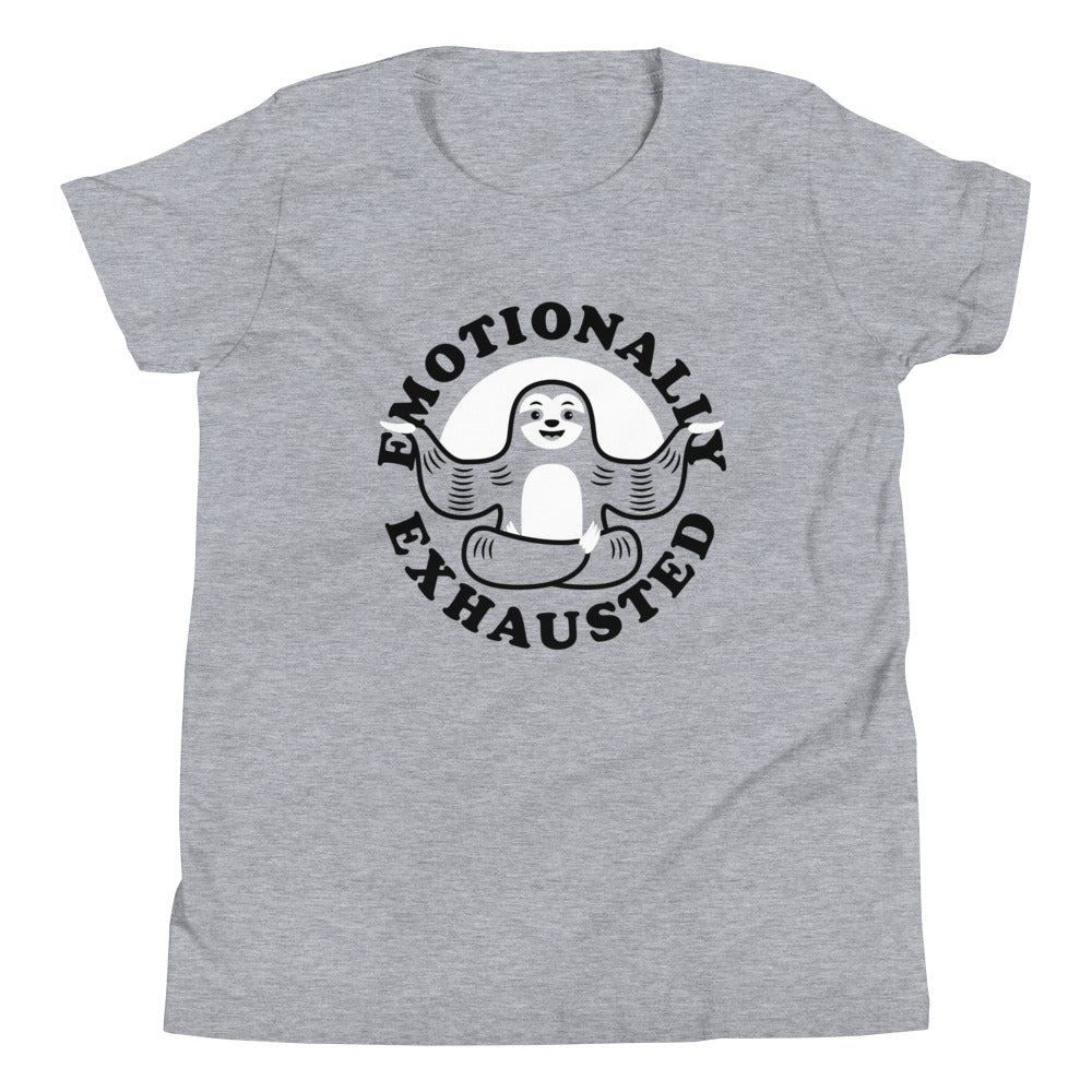 Emotionally Exhausted Kid's Youth Tee Hoodie, Sweatshirt | CoreVibeTees.com