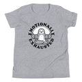 Emotionally Exhausted Kid's Youth Tee Hoodie, Sweatshirt | CoreVibeTees.com