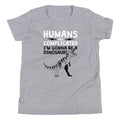 Humans Are Complicated Kid's Youth Tee Hoodie, Sweatshirt | CoreVibeTees.com (Image 1)