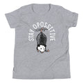 Stay Opossitive Kid's Youth Tee Hoodie, Sweatshirt | CoreVibeTees.com (Image 1)