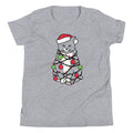 Meowy Christmas Kid's Youth Tee Hoodie, Sweatshirt | CoreVibeTees.com (Image 1)