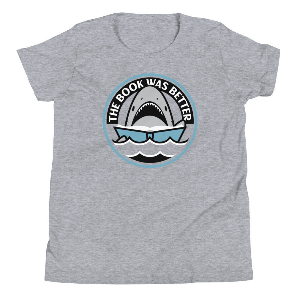 The Book Was Better Kid's Youth Tee Hoodie, Sweatshirt | CoreVibeTees.com (Image 1)