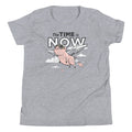The Time Is Now Kid's Youth Tee Hoodie, Sweatshirt | CoreVibeTees.com (Image 1)