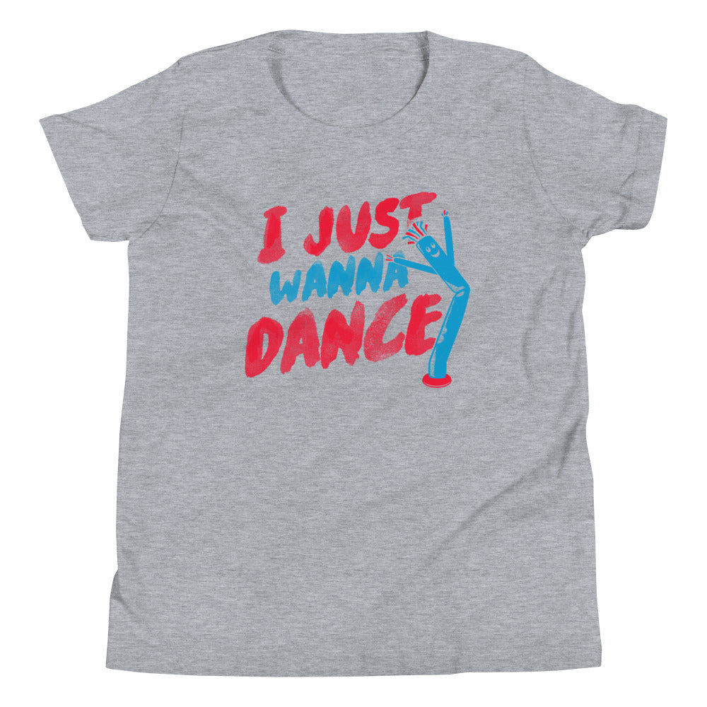 I Just Wanna Dance Kid's Youth Tee Hoodie, Sweatshirt | CoreVibeTees.com (Image 4)