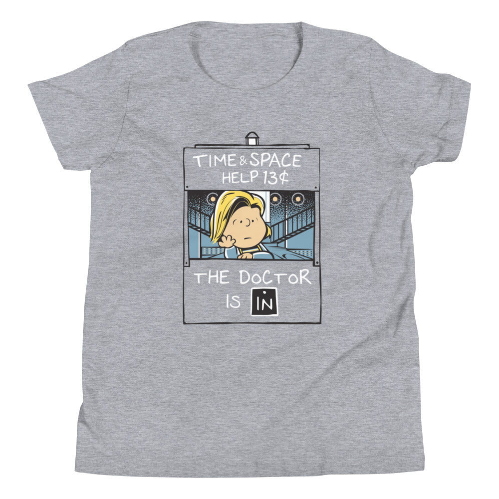 13th Doctor Is In Kid's Youth Tee Hoodie, Sweatshirt | CoreVibeTees.com (Image 4)