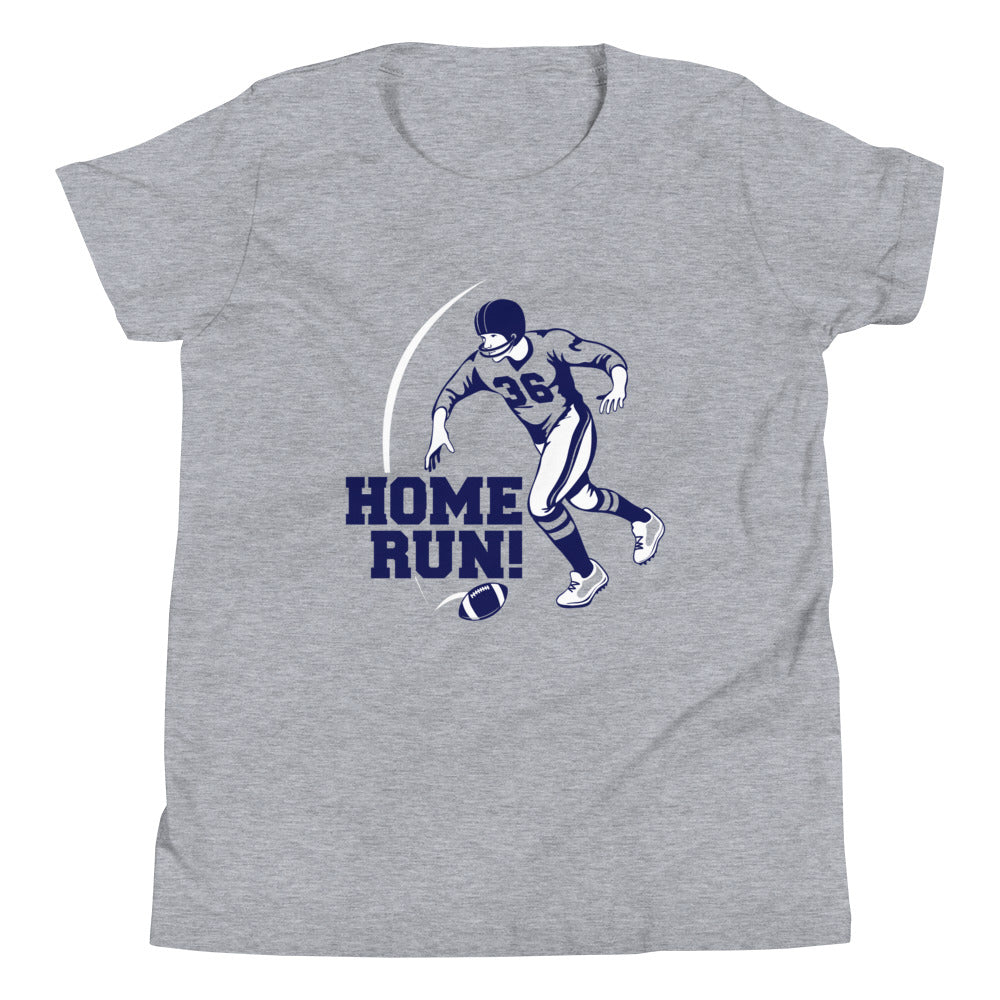 Home Run! Kid's Youth Tee Hoodie, Sweatshirt | CoreVibeTees.com (Image 4)