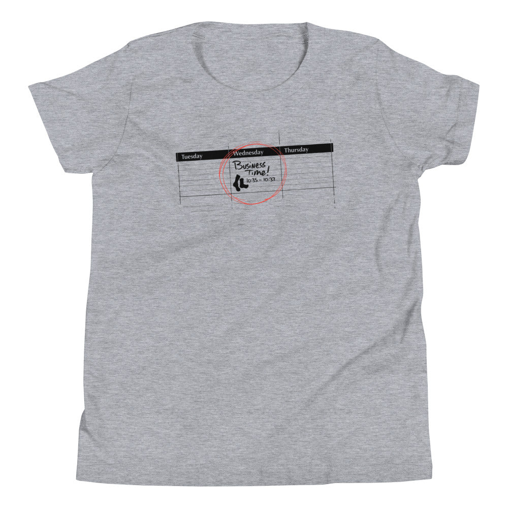 It's Business Time Kid's Youth Tee Hoodie, Sweatshirt | CoreVibeTees.com (Image 2)