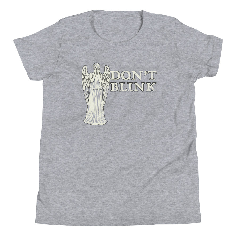 Don't Blink Kid's Youth Tee Hoodie, Sweatshirt | CoreVibeTees.com (Image 1)