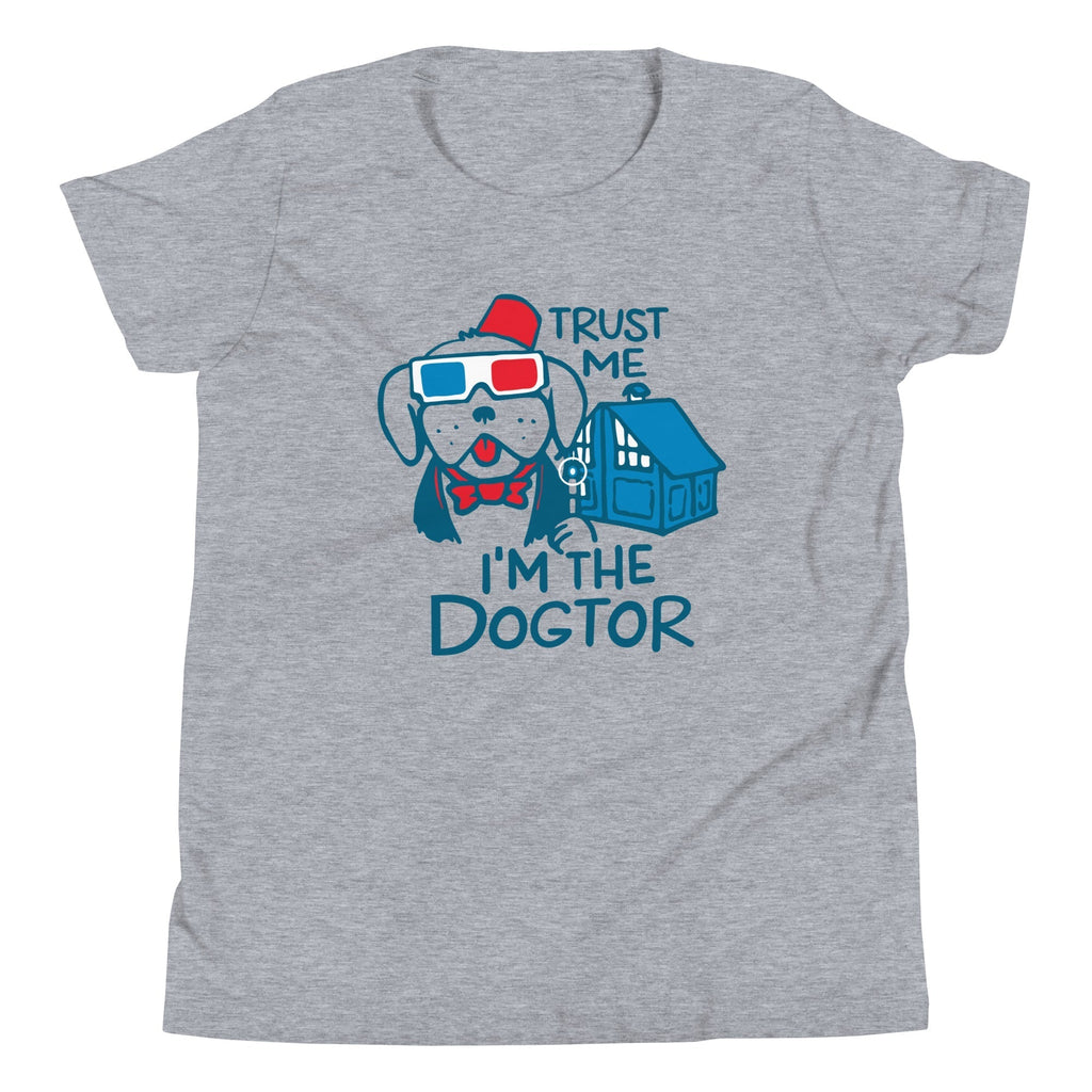 Trust Me, I'm The Dogtor Kid's Youth Tee Hoodie, Sweatshirt | CoreVibeTees.com (Image 1)