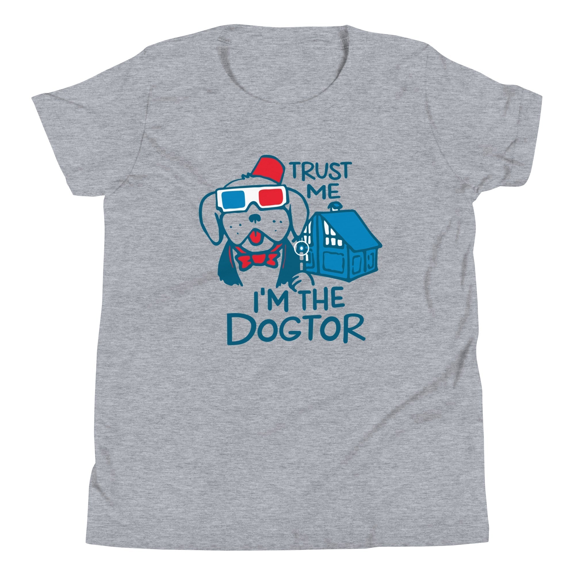 Trust Me, I'm The Dogtor Kid's Youth Tee Hoodie, Sweatshirt | CoreVibeTees.com (Image 1)