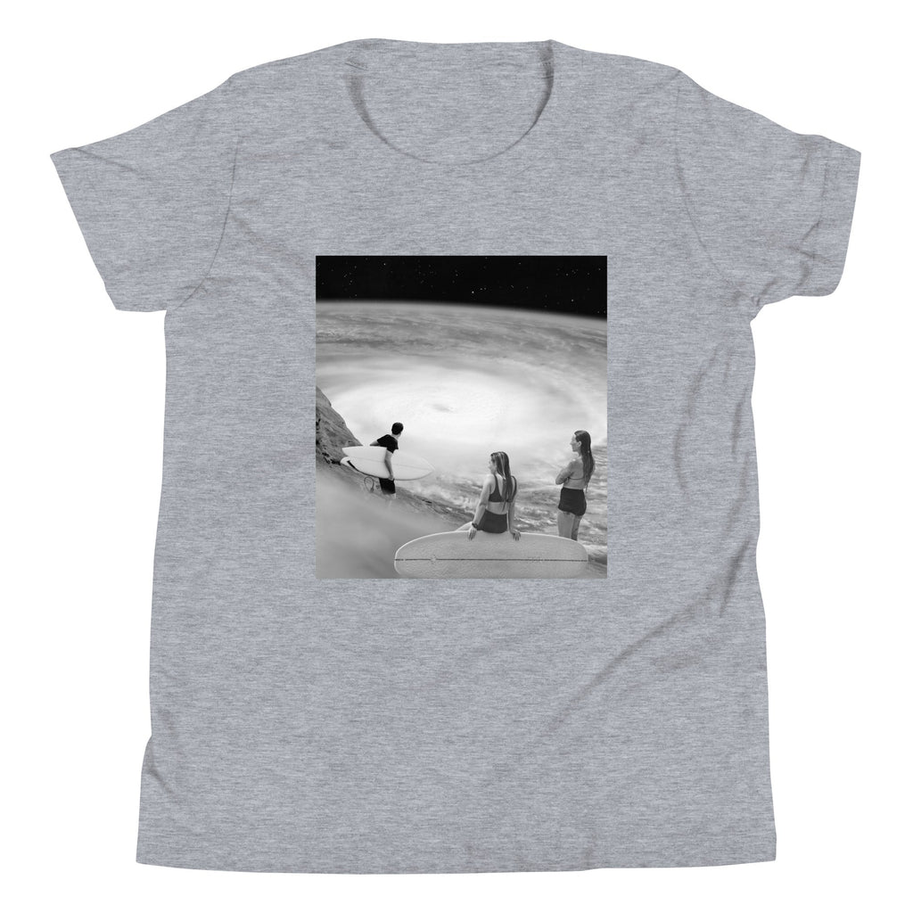 Surf's Up Kid's Youth Tee Hoodie, Sweatshirt | CoreVibeTees.com (Image 4)