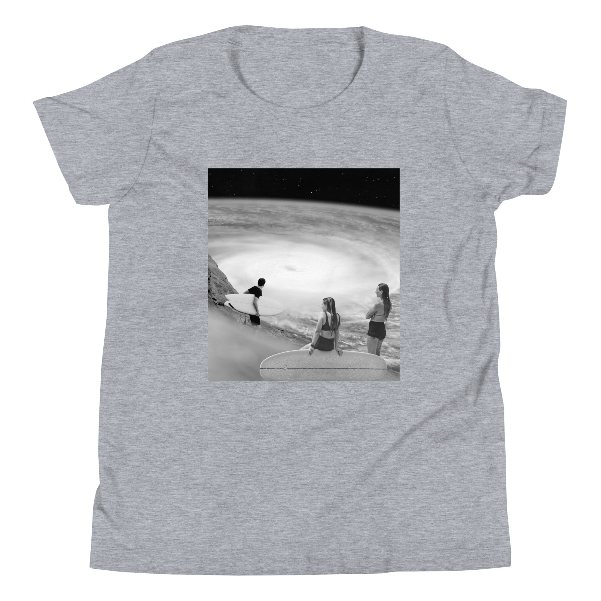 Surf's Up Kid's Youth Tee Hoodie, Sweatshirt | CoreVibeTees.com (Image 4)