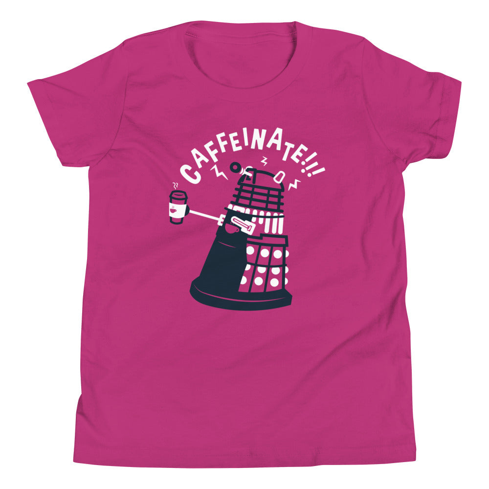 Caffeinate!!! Kid's Youth Tee Hoodie, Sweatshirt | CoreVibeTees.com (Image 3)