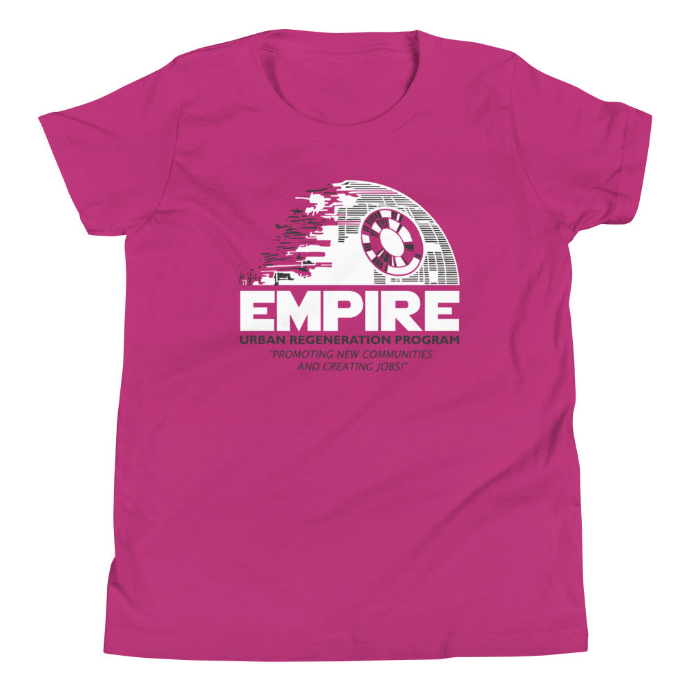 Empire Urban Regeneration Kid's Youth Tee Hoodie, Sweatshirt | CoreVibeTees.com (Image 2)