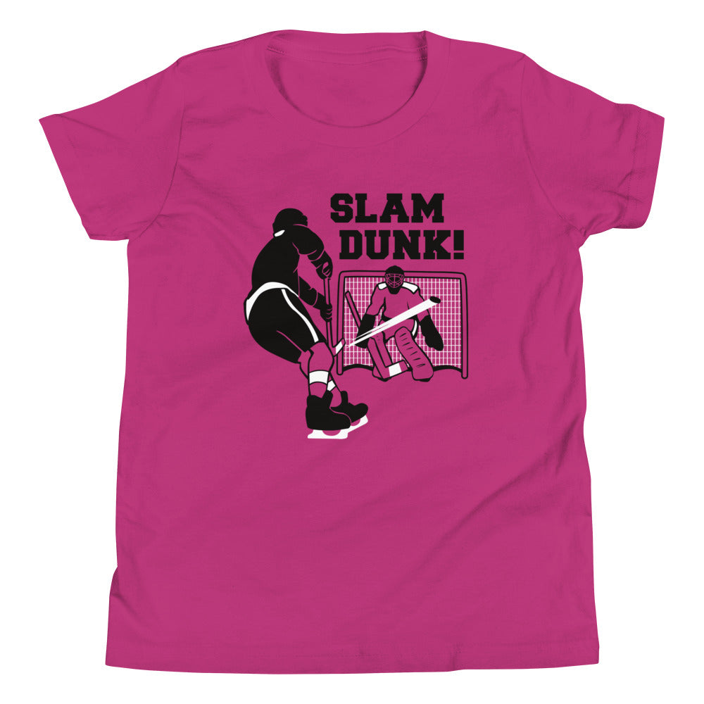 Slam Dunk! Kid's Youth Tee Hoodie, Sweatshirt | CoreVibeTees.com (Image 2)