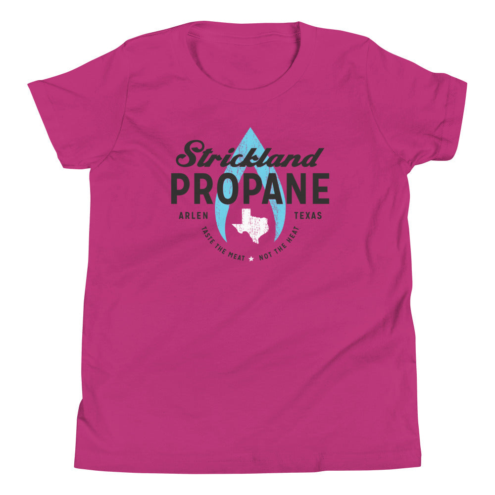 Strickland Propane Kid's Youth Tee Hoodie, Sweatshirt | CoreVibeTees.com (Image 3)
