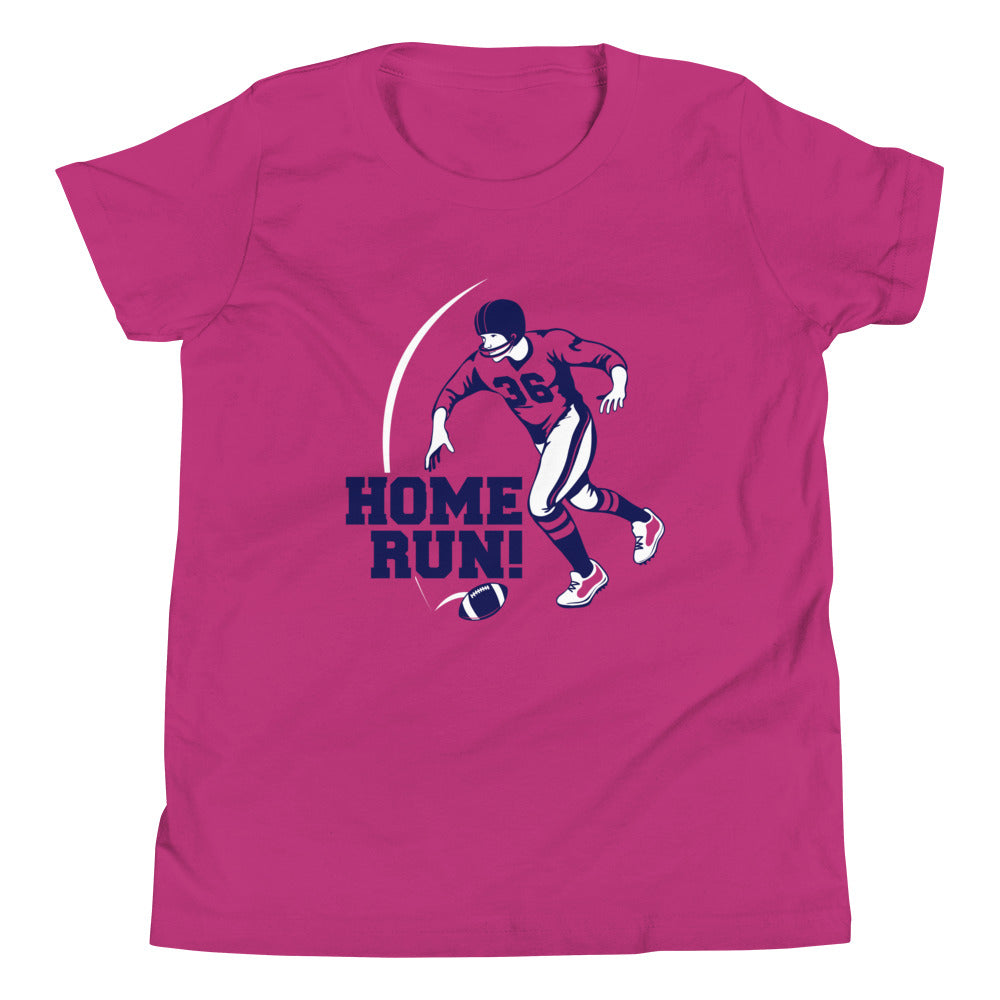 Home Run! Kid's Youth Tee Hoodie, Sweatshirt | CoreVibeTees.com (Image 2)