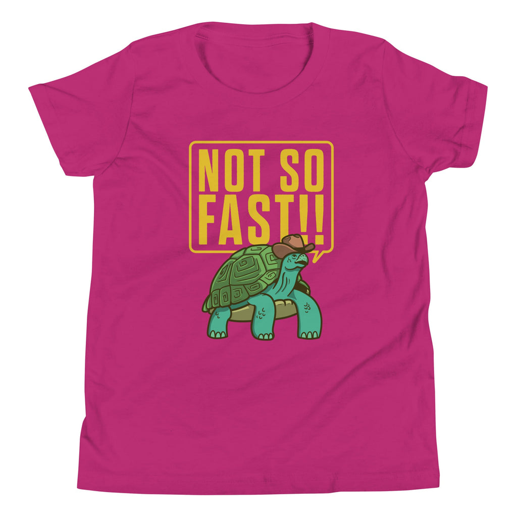 Not So Fast!! Kid's Youth Tee Hoodie, Sweatshirt | CoreVibeTees.com (Image 4)