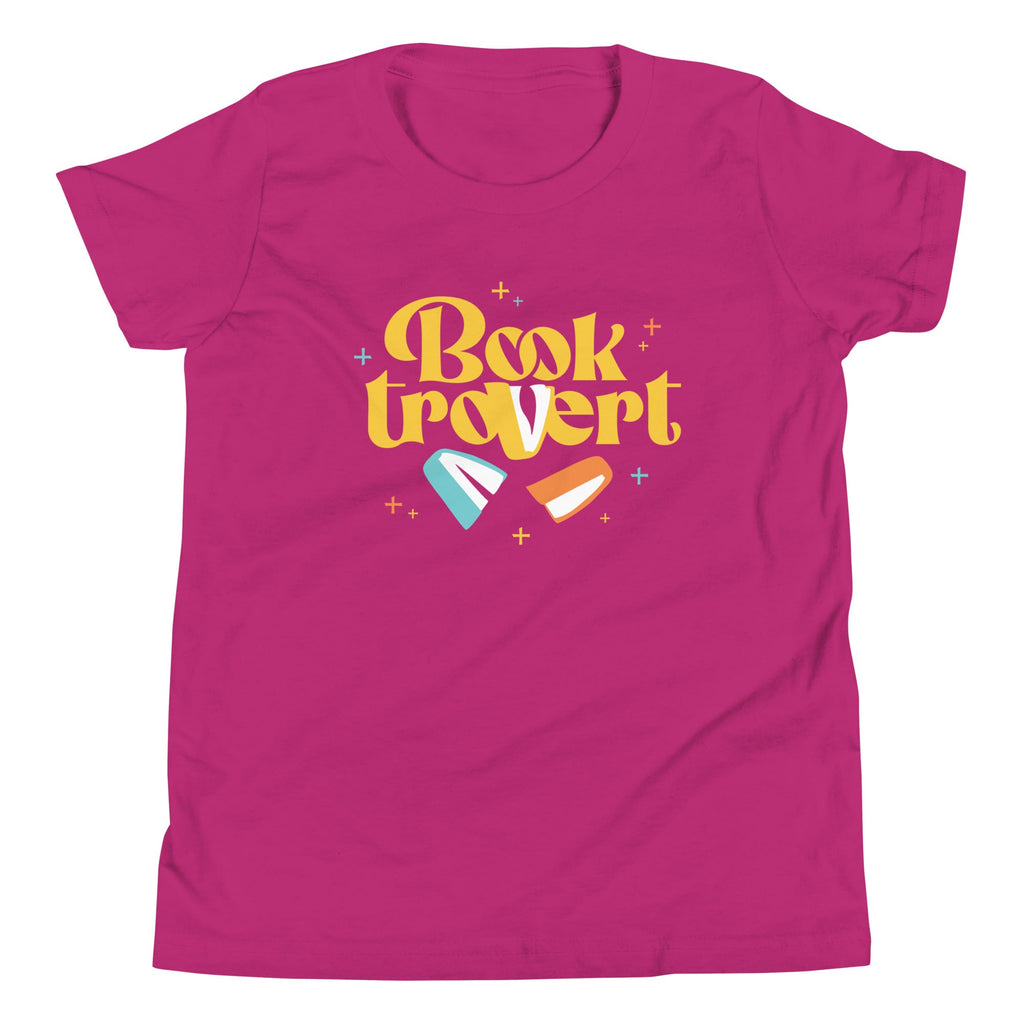 Booktrovert Kid's Youth Tee Hoodie, Sweatshirt | CoreVibeTees.com (Image 5)