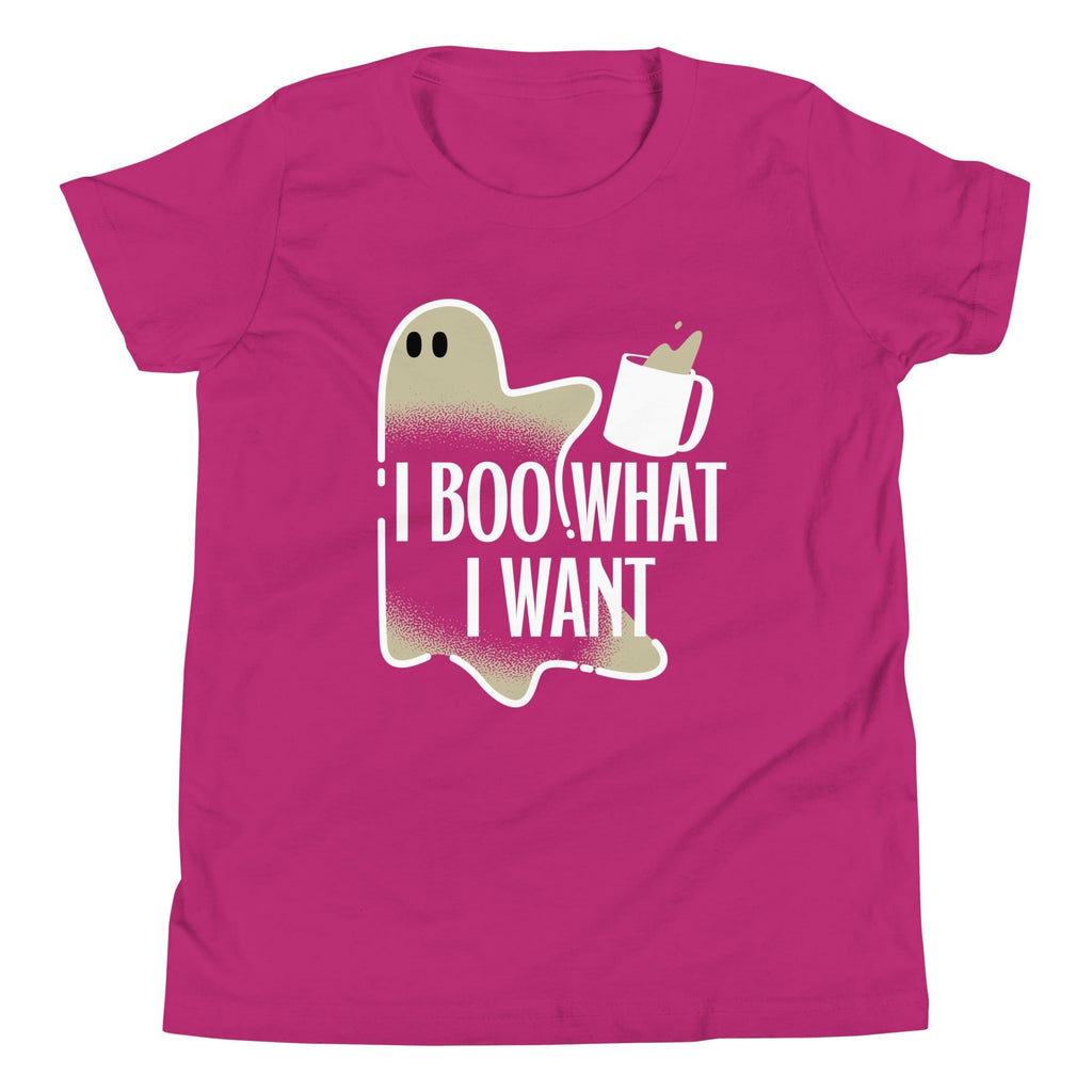 I Boo What I Want Kid's Youth Tee Hoodie, Sweatshirt | CoreVibeTees.com (Image 5)