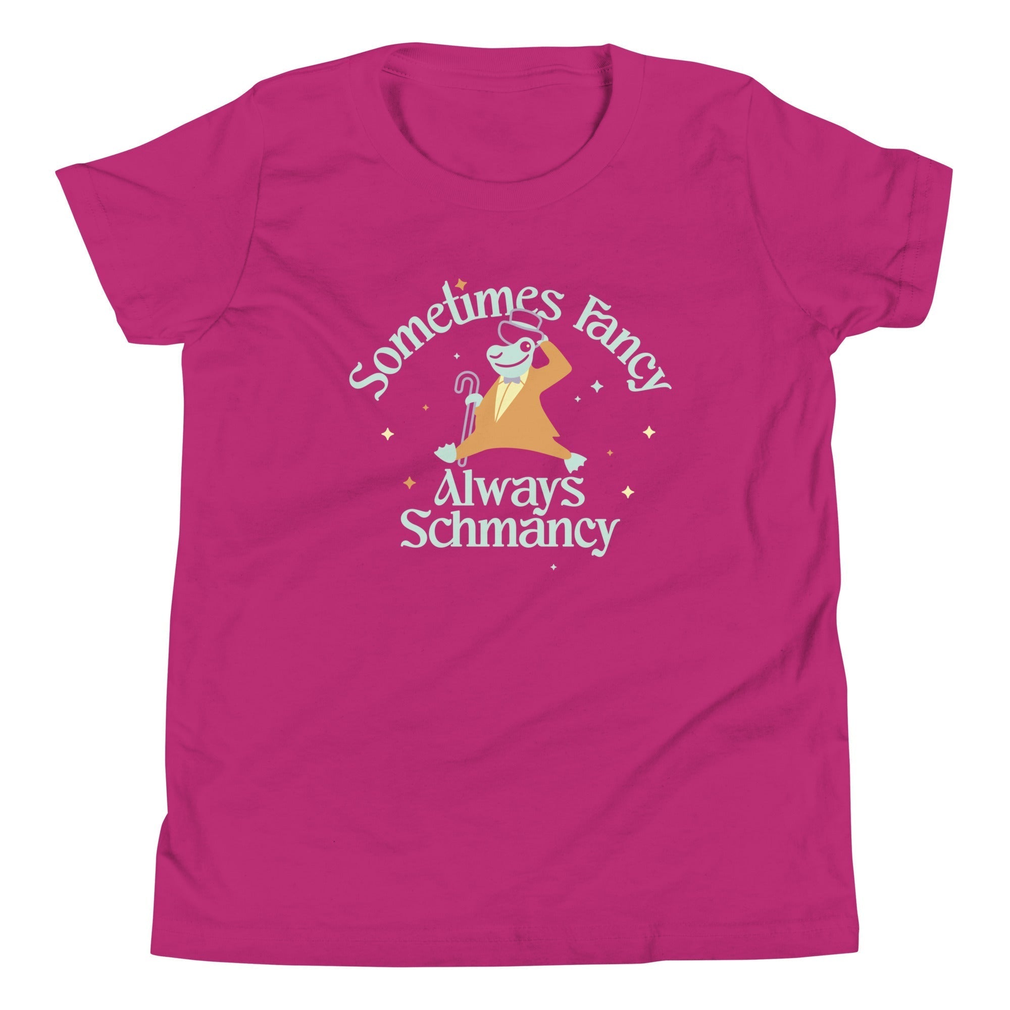 Sometimes Fancy Always Schmancy Kid's Youth Tee Hoodie, Sweatshirt | CoreVibeTees.com (Image 5)