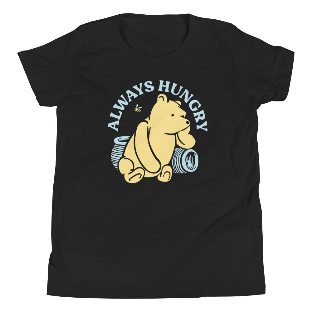 Always Hungry Kid's Youth Tee Hoodie, Sweatshirt | CoreVibeTees.com (Image 2)