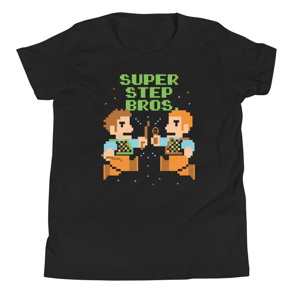 Super Step Bros Kid's Youth Tee Hoodie, Sweatshirt | CoreVibeTees.com (Image 1)