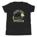 Emotional Support Opossum Kid's Youth Tee Hoodie, Sweatshirt | CoreVibeTees.com (Image 1)