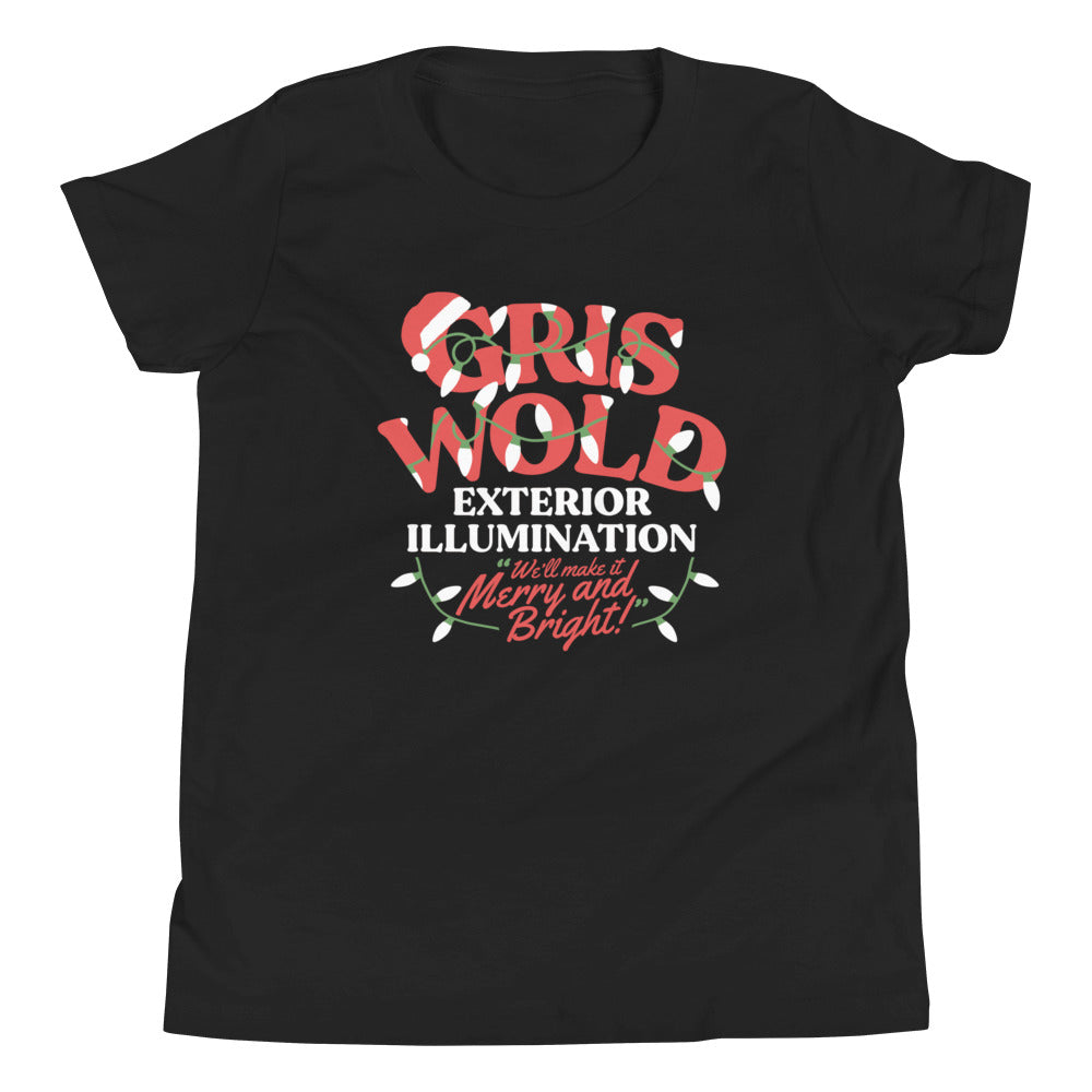 Griswold Exterior Illumination Kid's Youth Tee Hoodie, Sweatshirt | CoreVibeTees.com (Image 1)
