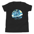 Starry Night Police Box Kid's Youth Tee Hoodie, Sweatshirt | CoreVibeTees.com (Image 1)