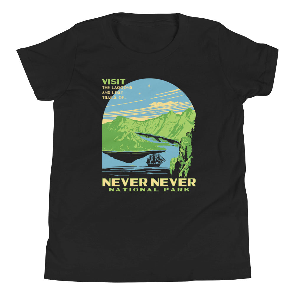Never Never National Park Kid's Youth Tee Hoodie, Sweatshirt | CoreVibeTees.com (Image 2)