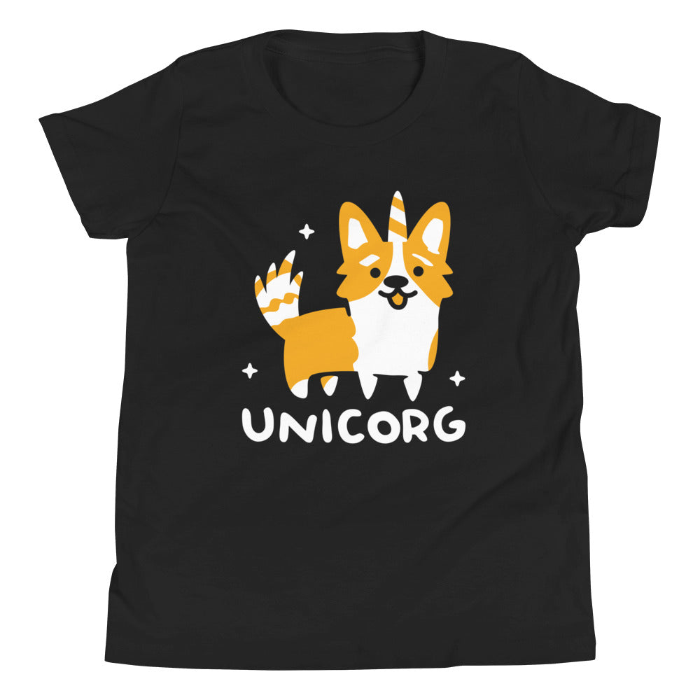 Unicorg Kid's Youth Tee Hoodie, Sweatshirt | CoreVibeTees.com (Image 2)