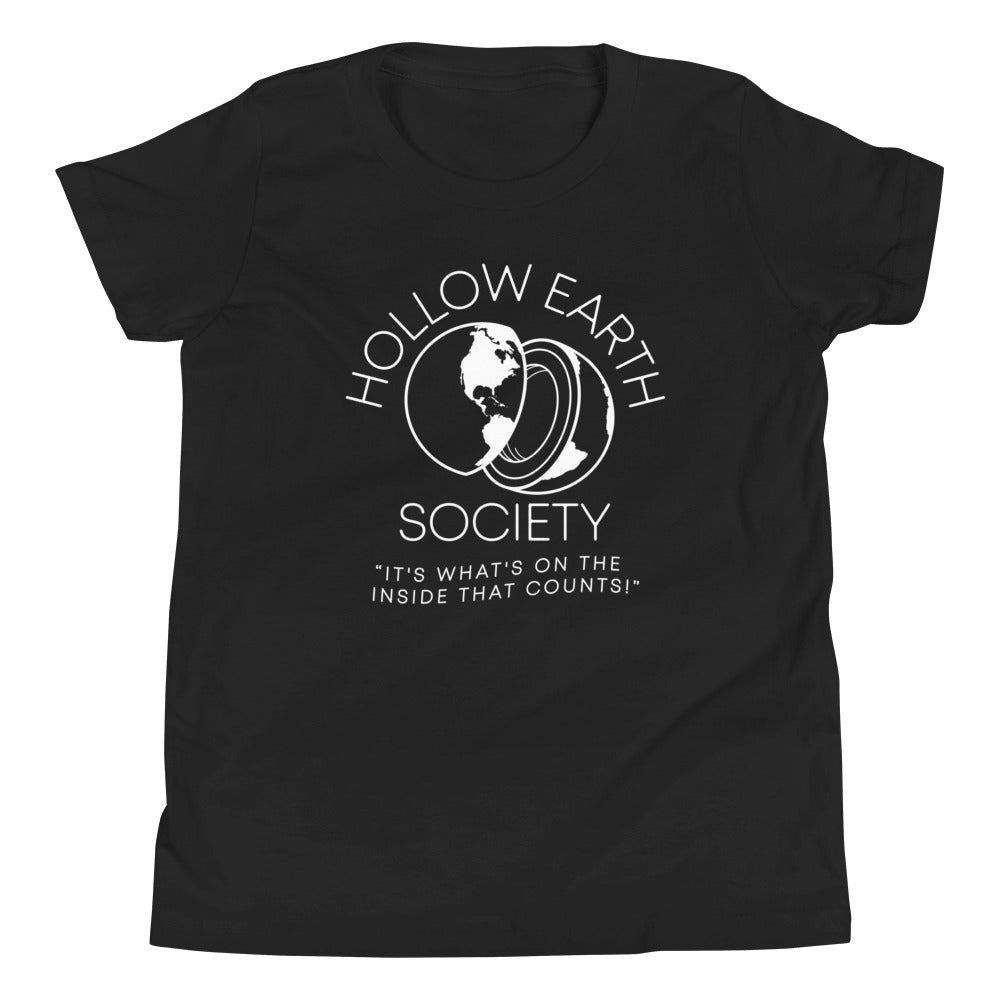 Hollow Earth Society Kid's Youth Tee Hoodie, Sweatshirt | CoreVibeTees.com (Image 2)
